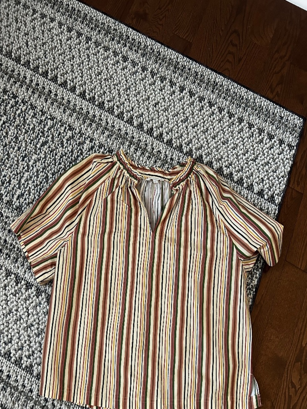 Banana republic popover blouse